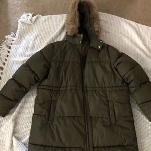 Maternity parka!